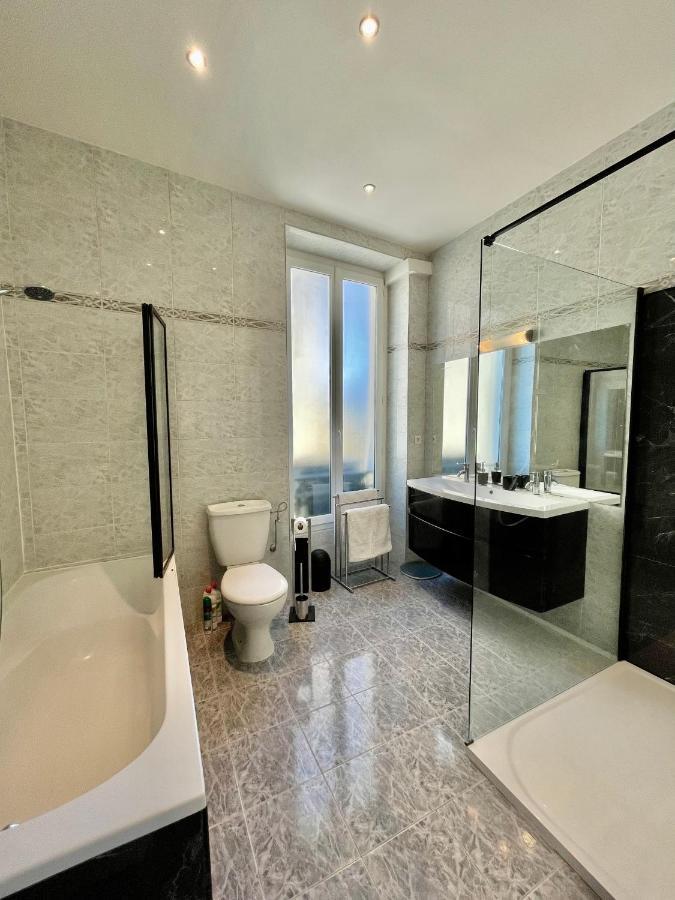 Spacious 3 Bedroom Flat Nice Center - Magnificent View-Parking Zewnętrze zdjęcie