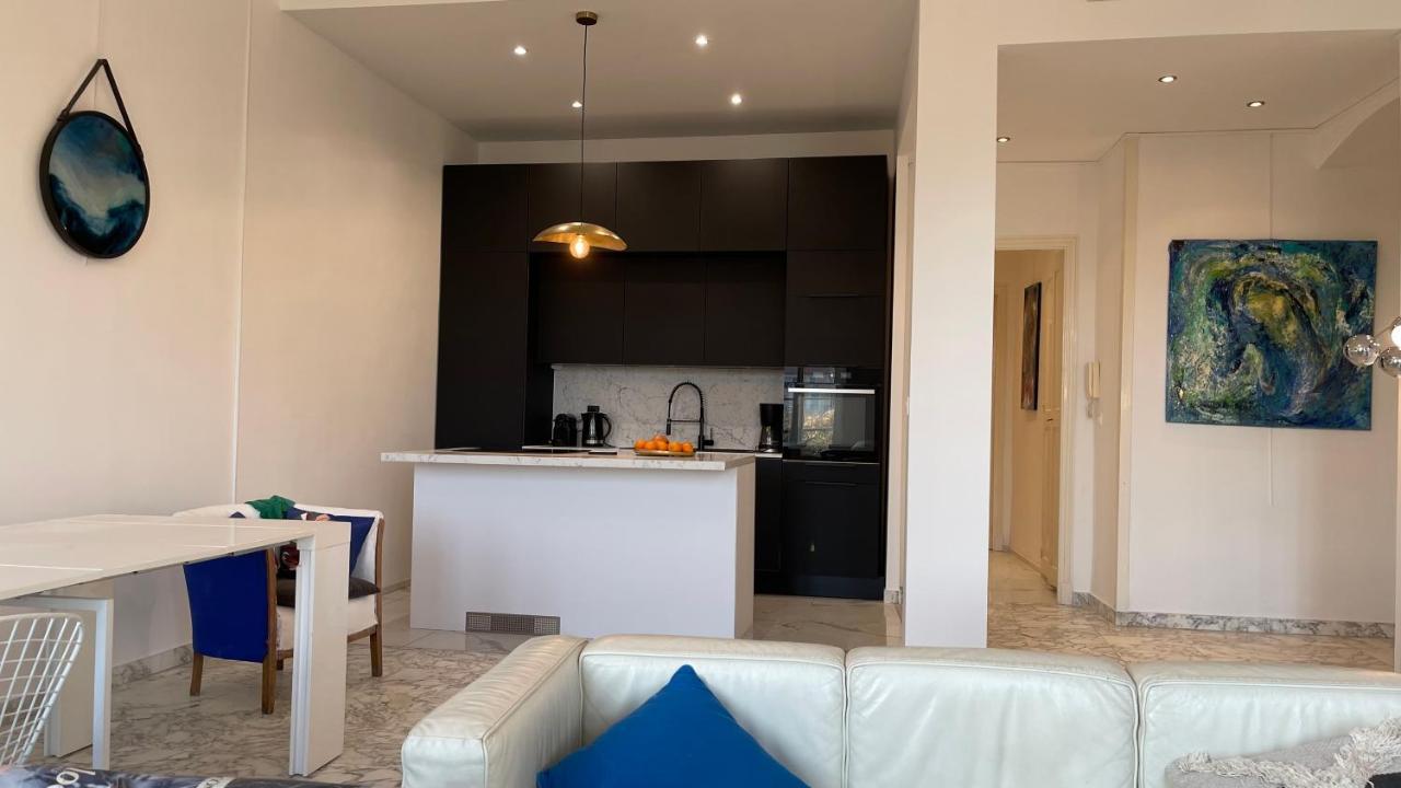 Spacious 3 Bedroom Flat Nice Center - Magnificent View-Parking Zewnętrze zdjęcie
