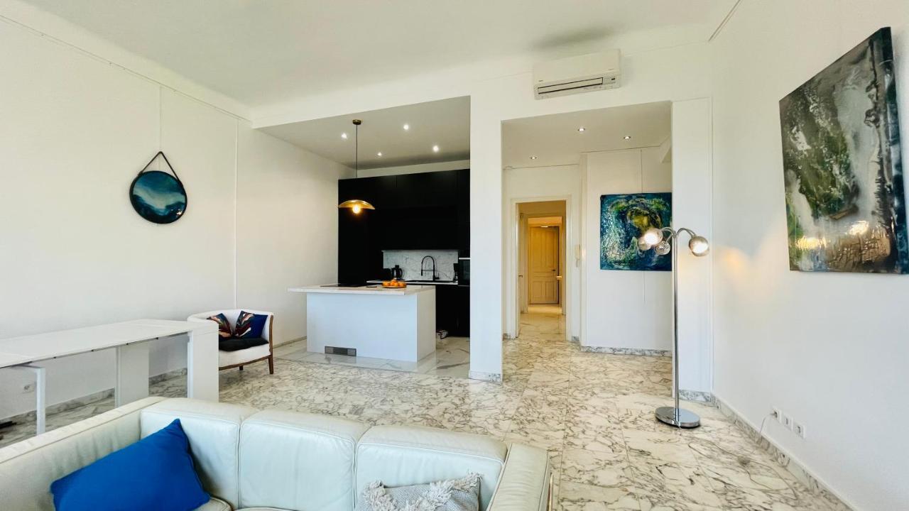 Spacious 3 Bedroom Flat Nice Center - Magnificent View-Parking Zewnętrze zdjęcie