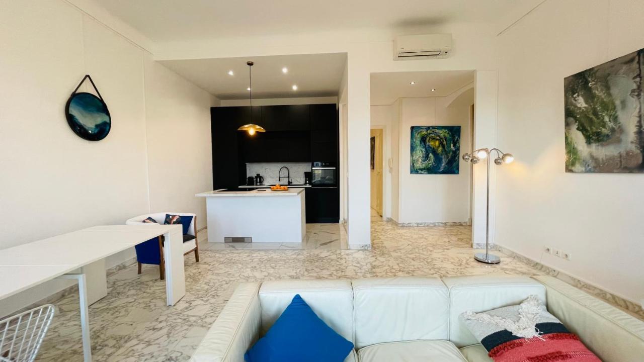 Spacious 3 Bedroom Flat Nice Center - Magnificent View-Parking Zewnętrze zdjęcie