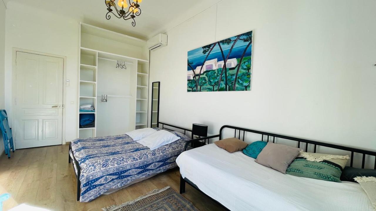 Spacious 3 Bedroom Flat Nice Center - Magnificent View-Parking Zewnętrze zdjęcie