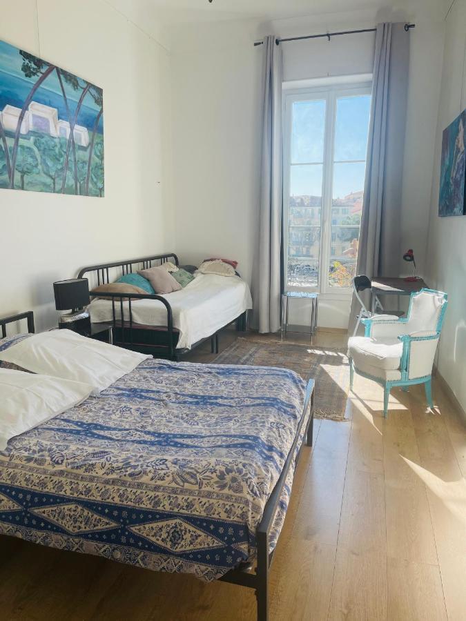 Spacious 3 Bedroom Flat Nice Center - Magnificent View-Parking Zewnętrze zdjęcie